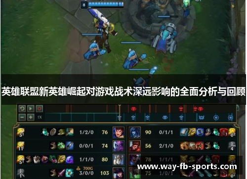 英雄联盟新英雄崛起对游戏战术深远影响的全面分析与回顾 英雄联盟新英雄崛起对游戏战术深远影响的全面分析与回顾