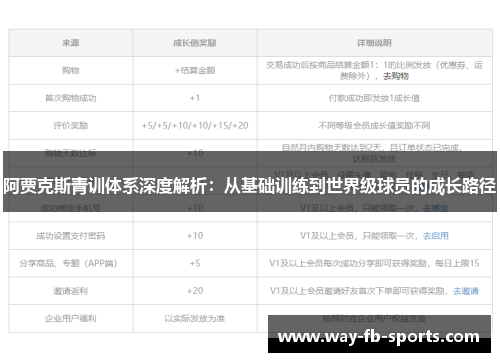 阿贾克斯青训体系深度解析：从基础训练到世界级球员的成长路径